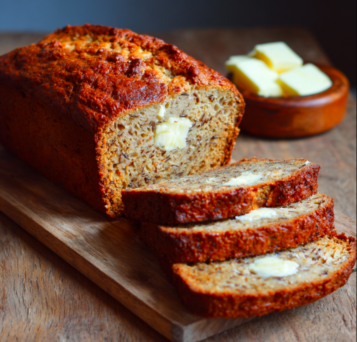 Butter-Rich Moist Banana Loaf(Super Soft + Flavorful)