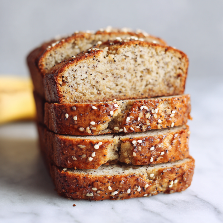 Vegan Healthy Banana Bread (Moist, Easy & Naturally Sweetened!)