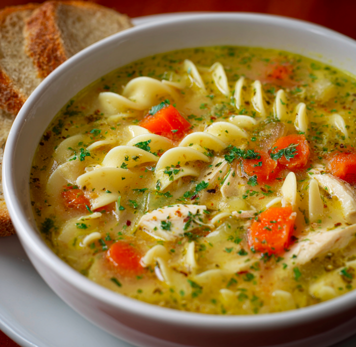Classic Chicken Noodle Soup | Homestyle Comfort Recipe