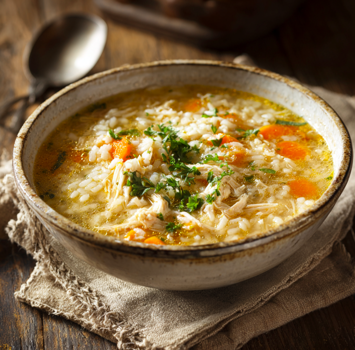 Chicken and Rice Soup | Easy Homemade Comfort Food