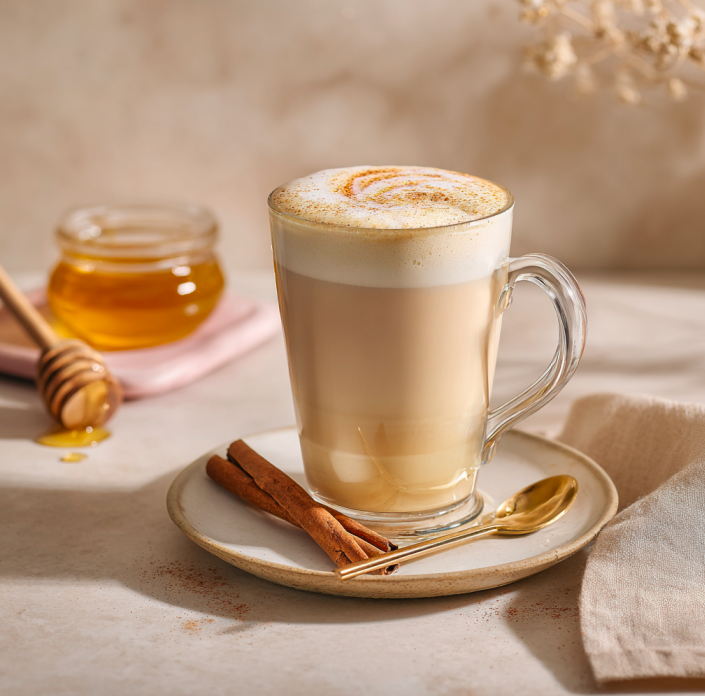 Honey Cinnamon Hot Milk (Soothing Nighttime Drink)