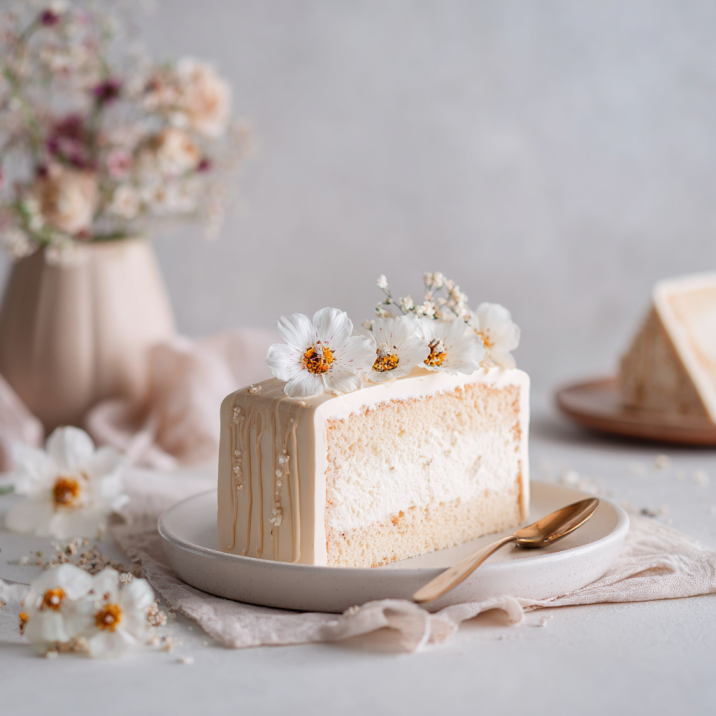 Classic Vanilla Bento Cake | Soft & Adorable Mini Cake