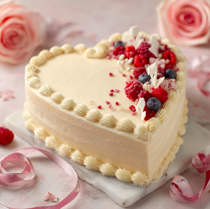 Heart-Shaped Valentine Cake Recipe (Classic & Romantic)
