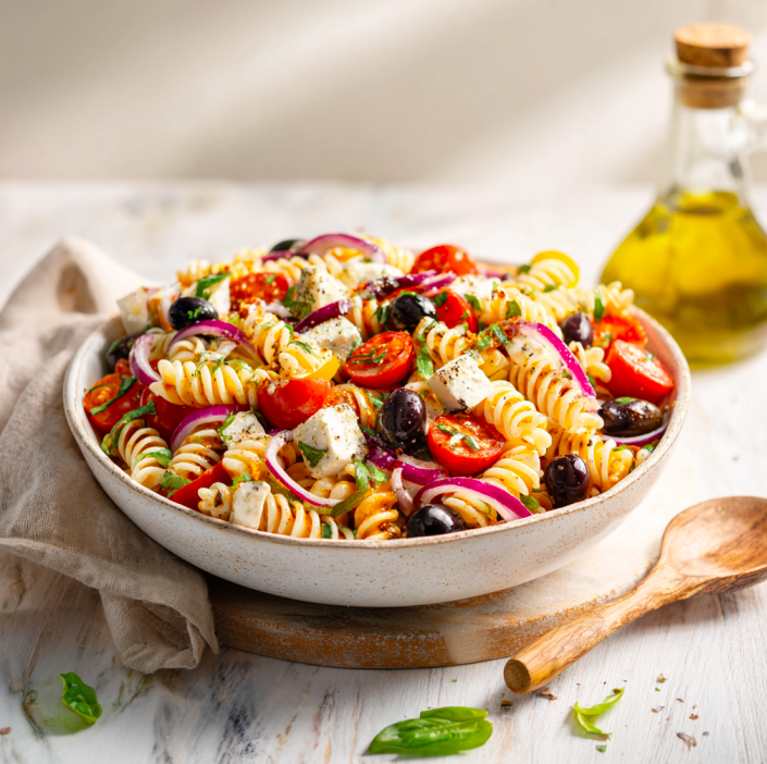 Classic Italian Pasta Salad (Easy & Delicious)